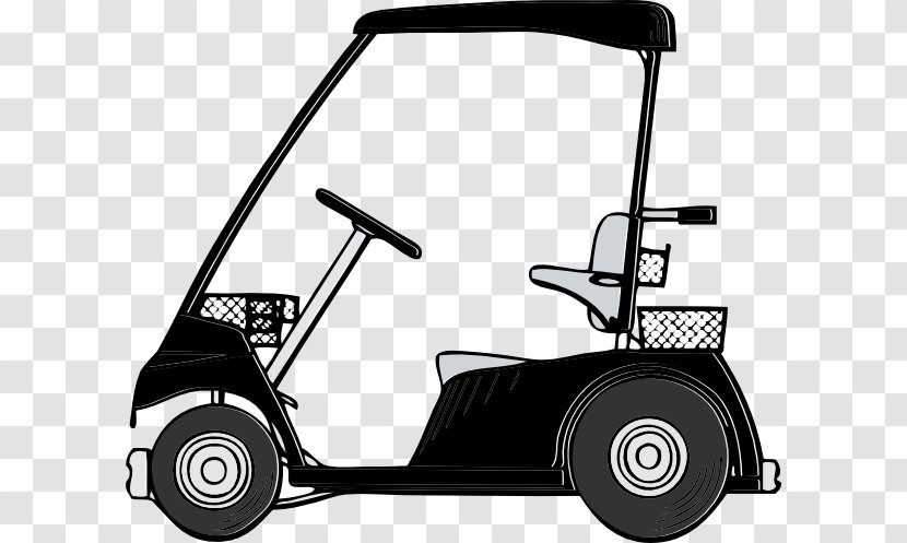Clip Art Golf Buggies Vector Graphics Course - Cart Transparent PNG