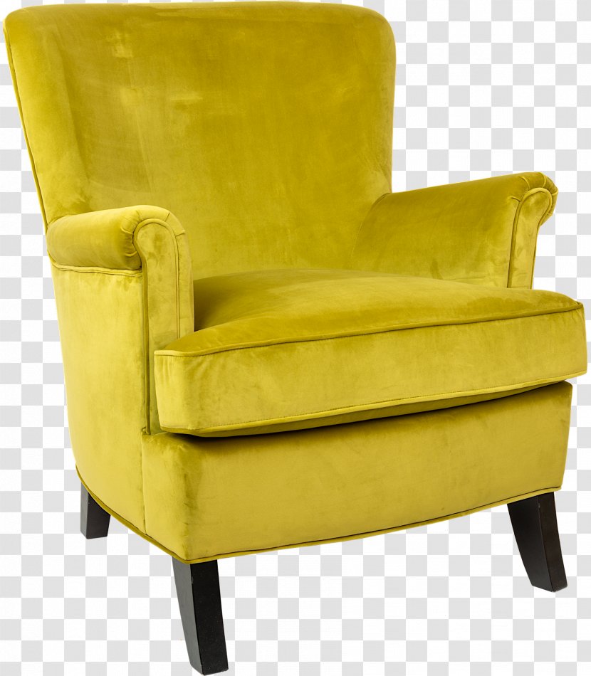 Club Chair Furniture Fauteuil Textile - Modern Transparent PNG