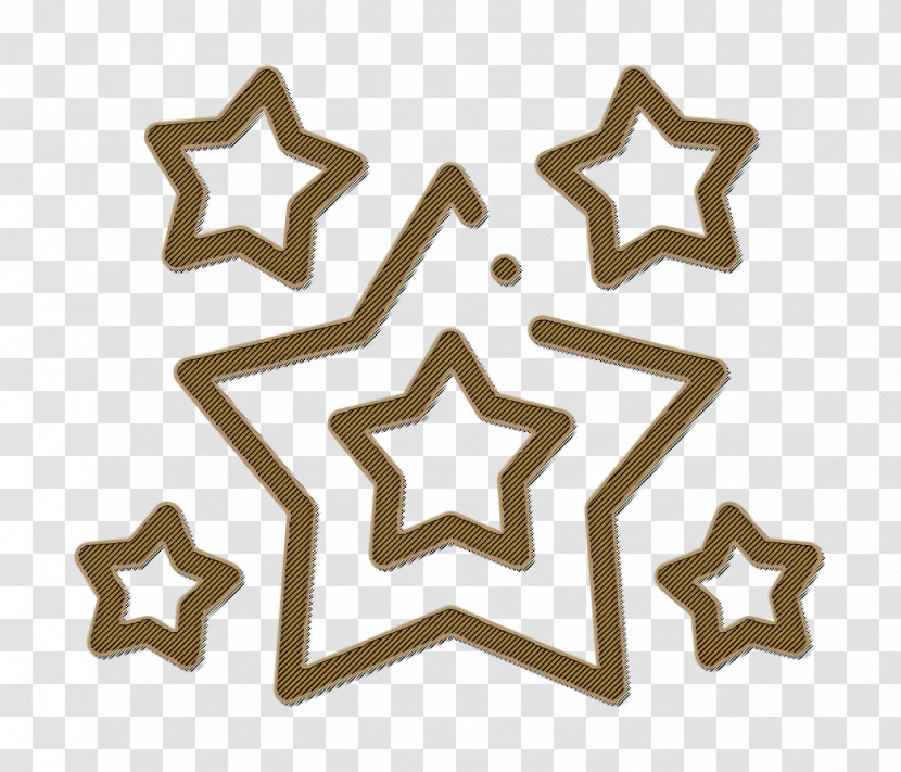 Rock And Roll Icon Star Icon Transparent PNG