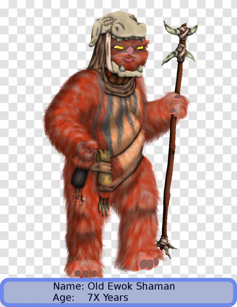 Role-playing Game Star Wars Roleplaying Portrait Character Ewok - Drawing Transparent PNG