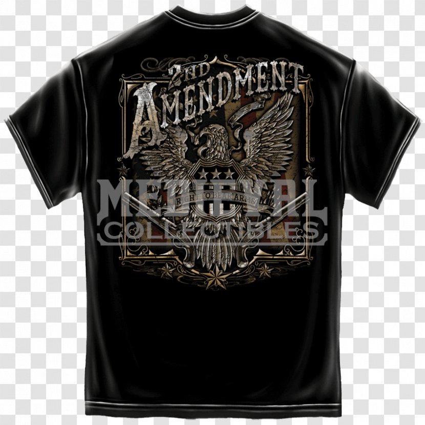 T-shirt Second Amendment To The United States Constitution Sleeve - Bluza - 2nd Transparent PNG
