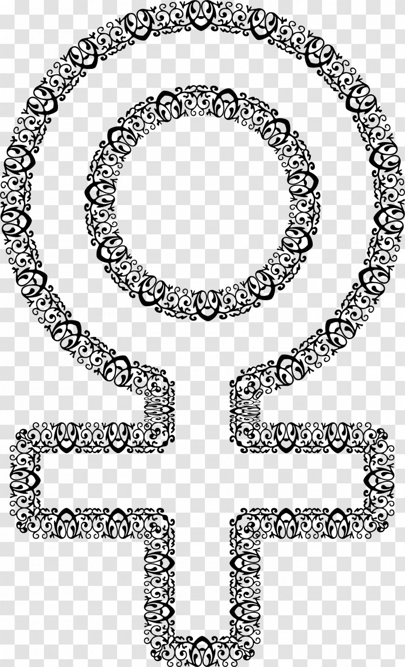 Gender Symbol Swastika Hinduism Female - Area - Decorative Curve Transparent PNG