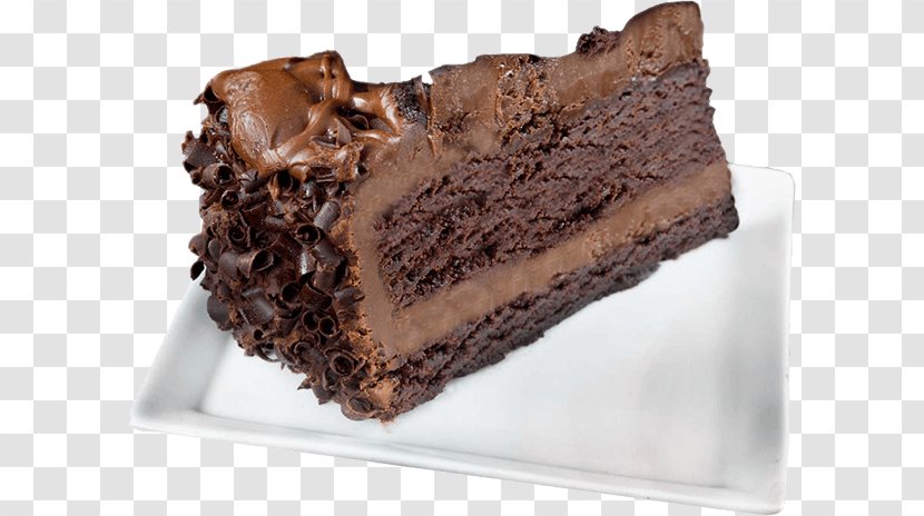 Chocolate Cake Brownie Mousse Tiramisu Layer - Snack Transparent PNG