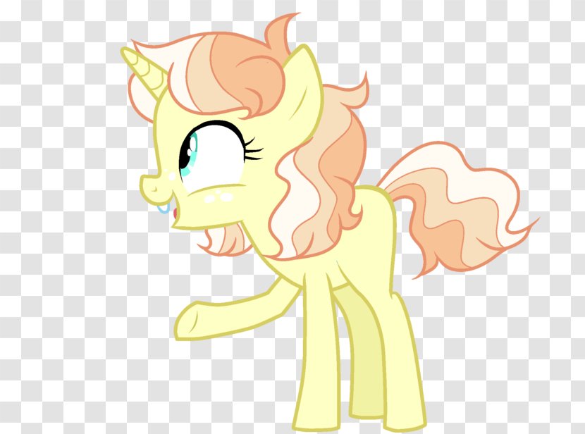 Pony Horse Drawing Art - Heart - Daffodil Transparent PNG