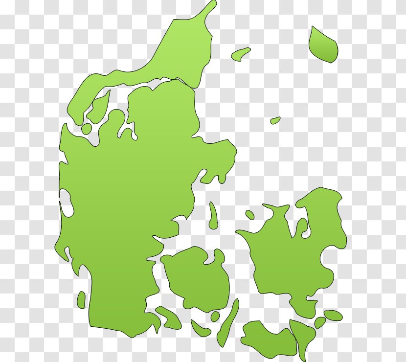 Flag Of Denmark Royalty-free Map - Mapa Polityczna Transparent PNG