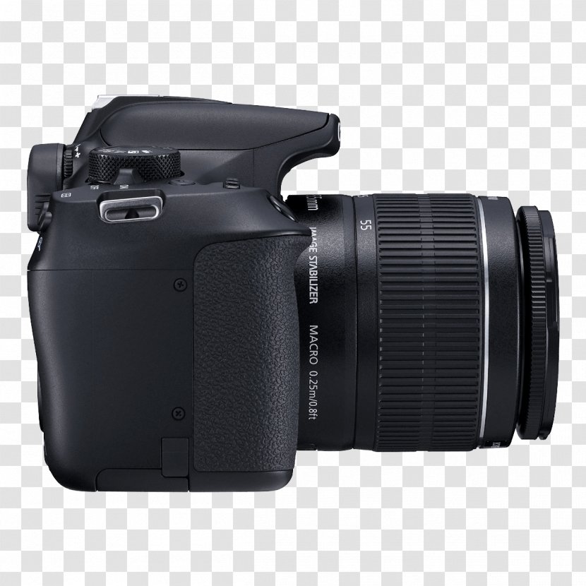 Canon EF-S Lens Mount 18–55mm Digital SLR 18-55mm F/3.5-5.6 IS STM Camera - Eos Transparent PNG