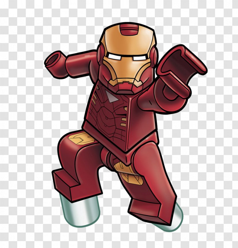 Iron Man Lego Marvel Super Heroes Marvel's Avengers Captain America Clint Barton - Ironman Transparent PNG