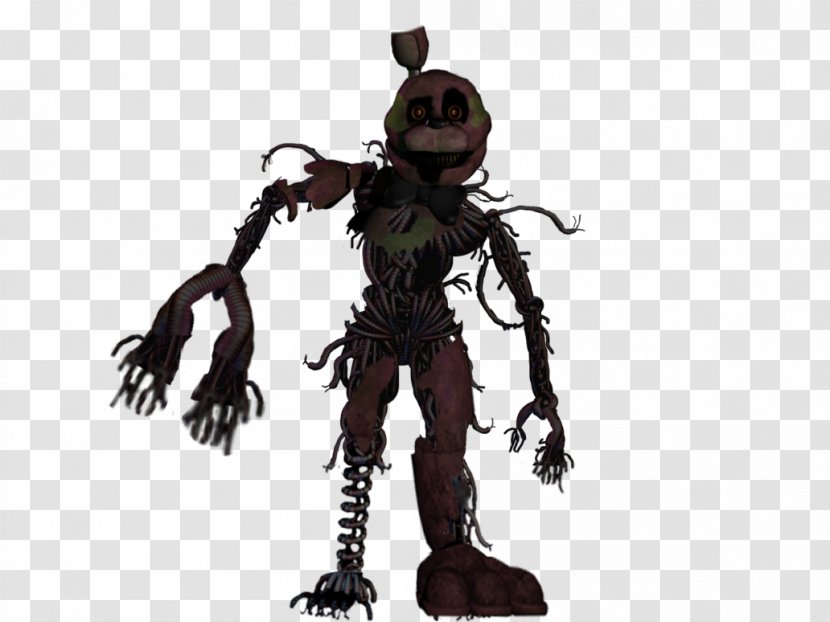 Five Nights At Freddy's: Sister Location Scrap Animatronics DeviantArt Teaser Campaign - Mythical Creature - Fnaf Scraptrap Transparent PNG