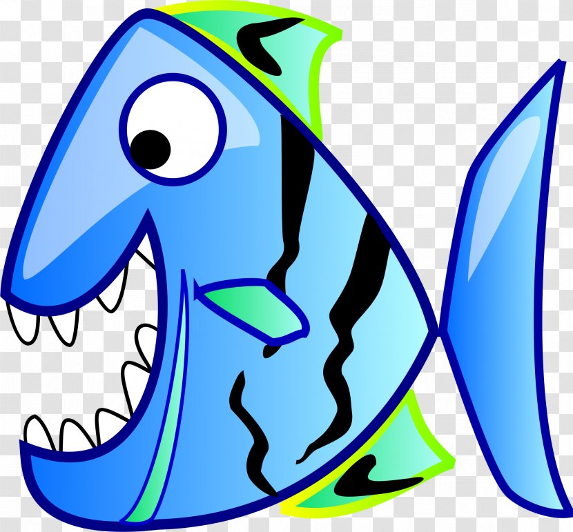 Fish Cartoon Clip Art - Tropical - Read Transparent PNG