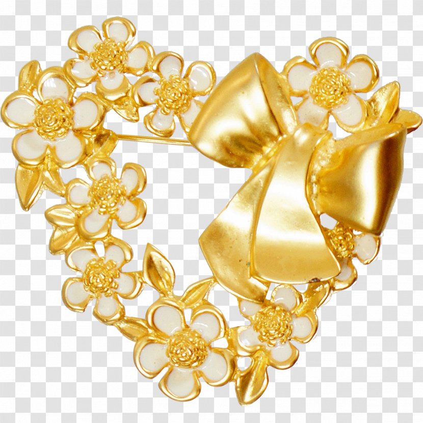 Brooch Jewellery Gold Ring Gemstone - Metal Transparent PNG