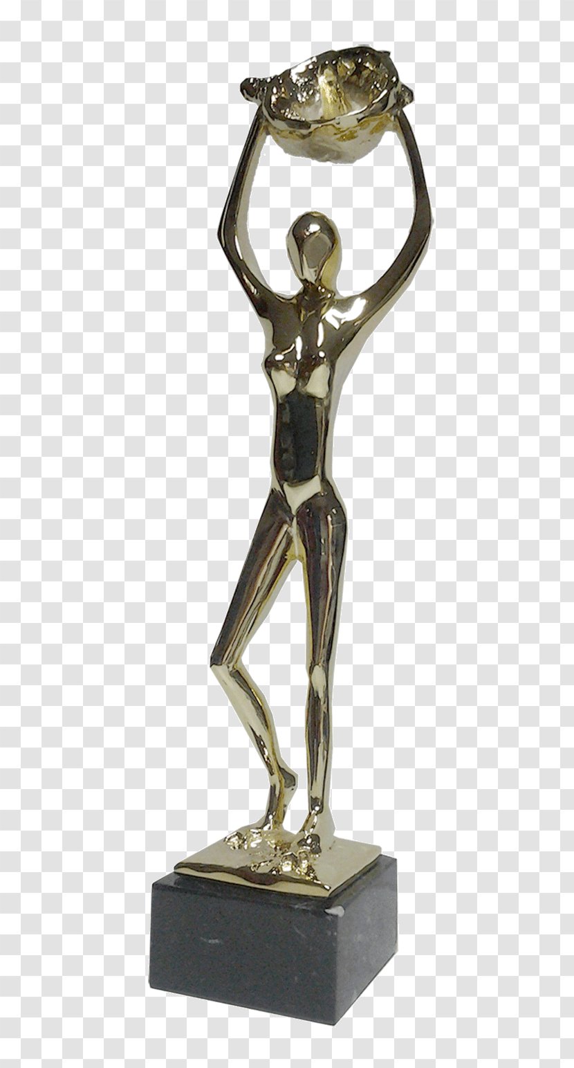 Alcobendas Federación De Asociaciones Radio Y Televisión Bronze Sculpture - Gold - Border Transparent PNG