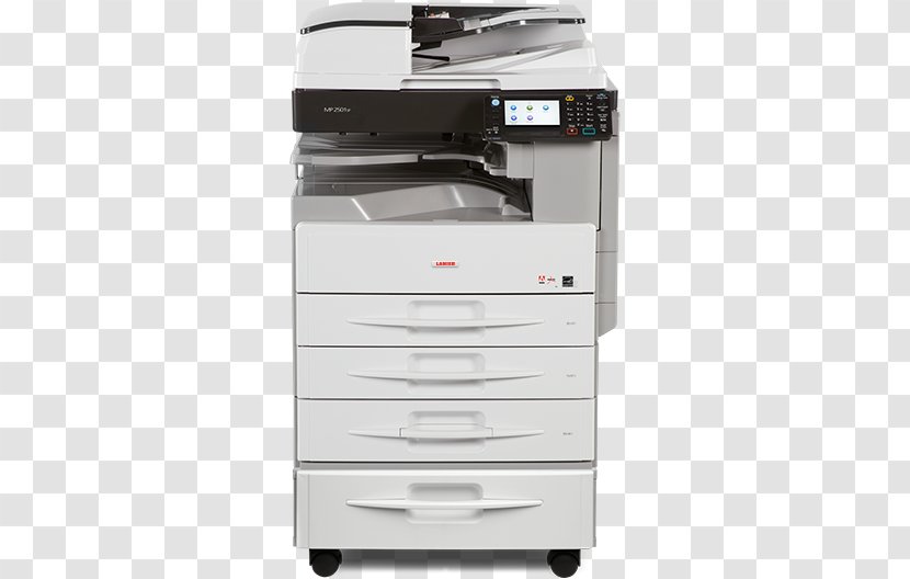 Multi-function Printer Ricoh Photocopier Business - Laser Printing Transparent PNG
