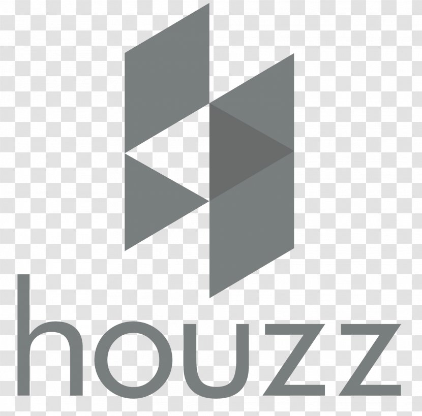 Logo White Houzz Grey Brand - Building Transparent PNG
