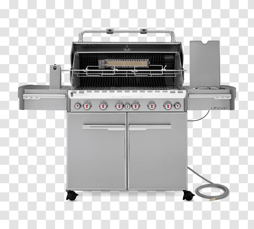 Barbecue Weber Summit S-670 Weber-Stephen Products Grill Center S-470 - Gas Burner - Vermont Castings Grills Transparent PNG