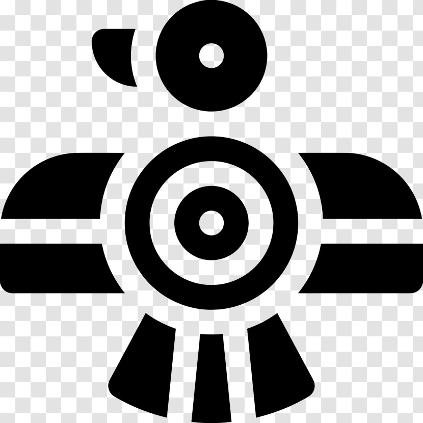 Maya Icon - Black Bird Symbol Icon Transparent PNG