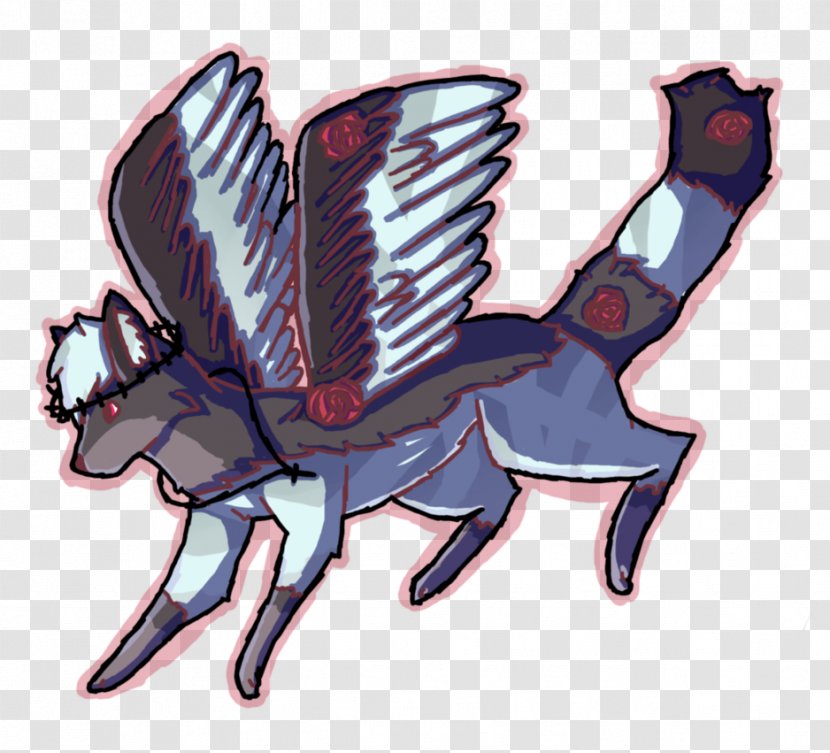 Butterfly Horse Insect Cartoon - Art Transparent PNG