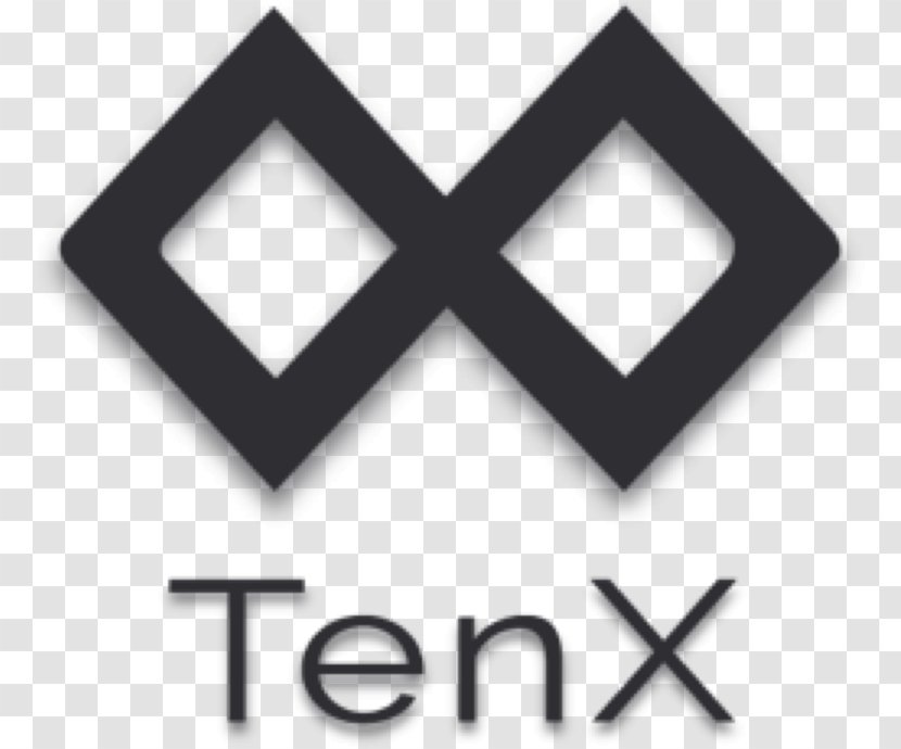 TenX Logo Cryptocurrency Brand Product - Symbol Transparent PNG