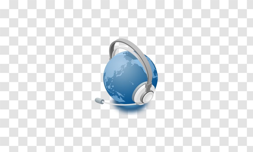 Telephone Mobile Phone Email Telephony Computing - Earth Wearing Headphones Transparent PNG