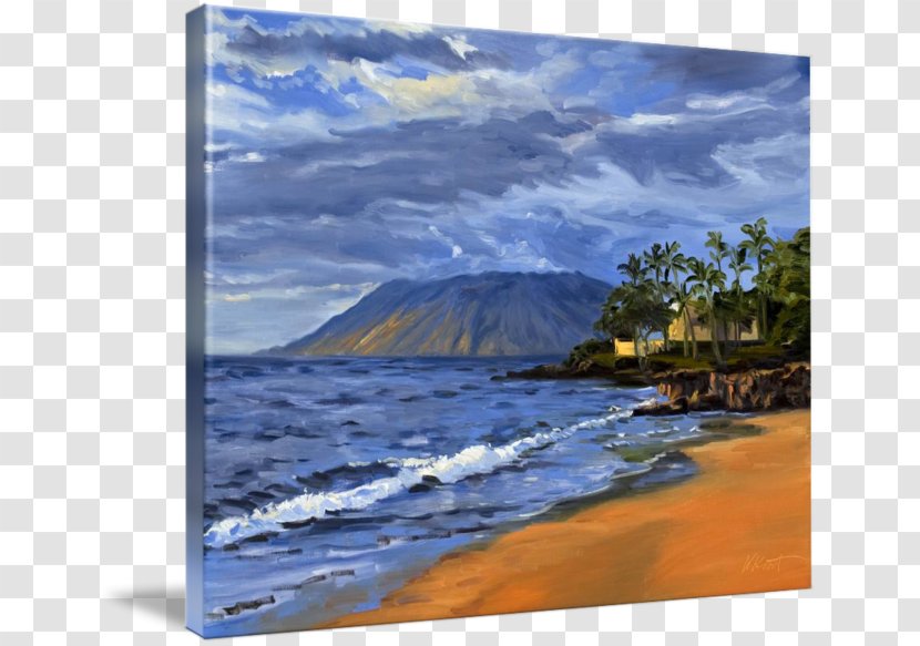 Hawaii Oil Painting Wind Wave Watercolor - Ocean Transparent PNG
