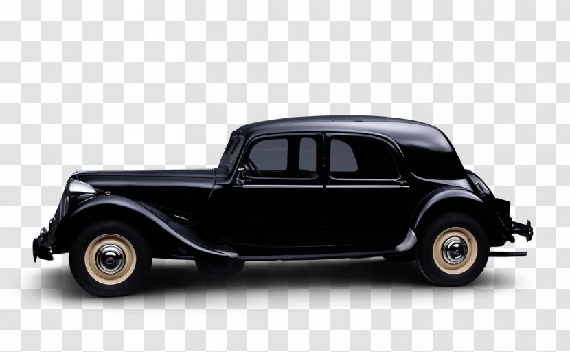 Citroën Traction Avant Mid-size Car Antique - Classic Transparent PNG