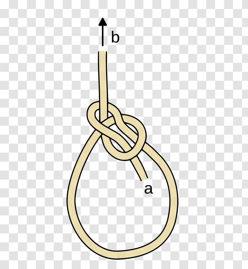 Cowboy Bowline The Ashley Book Of Knots Reef Knot - Clove Hitch Transparent PNG