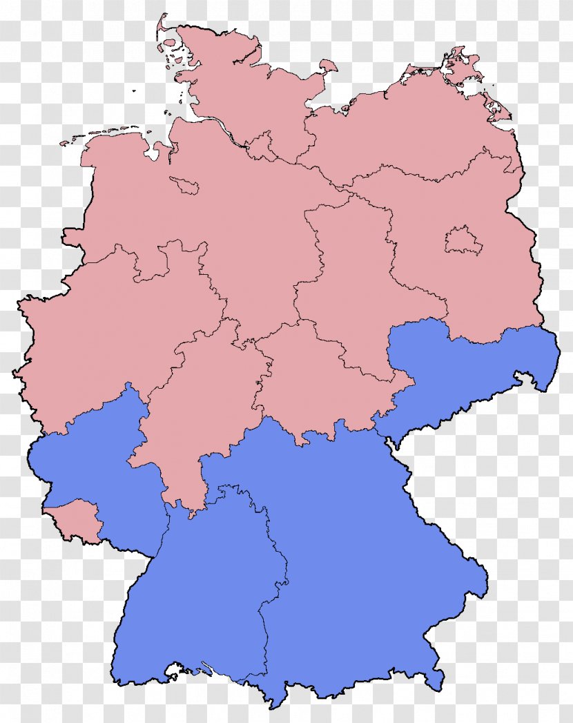 Germany German Federal Election, 2005 Map 2017 - Election Transparent PNG