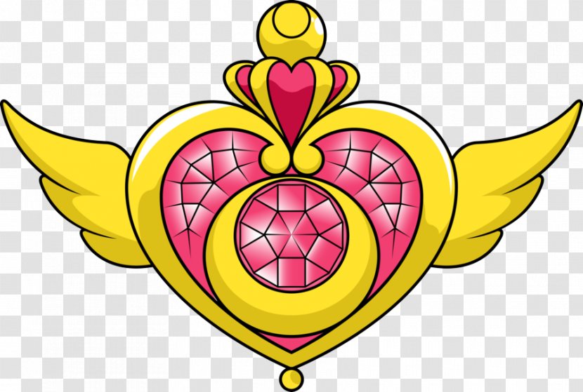 Yellow Heart Pink Clip Art Emblem - Symmetry Magenta Transparent PNG