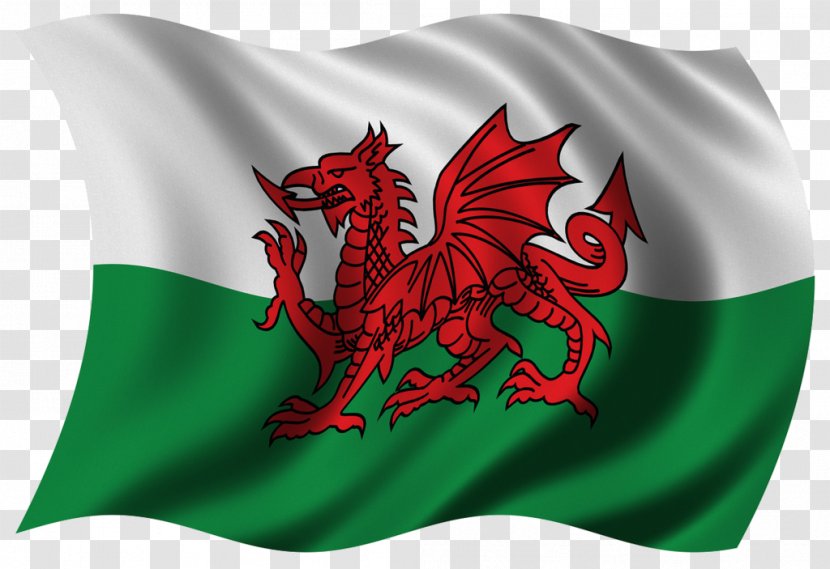 Flag Of Wales Welsh Dragon National Transparent PNG