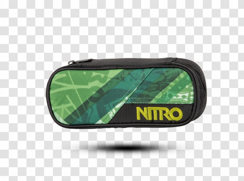 Pen & Pencil Cases Green Nitro Snowboards Bag - Embroidery Transparent PNG