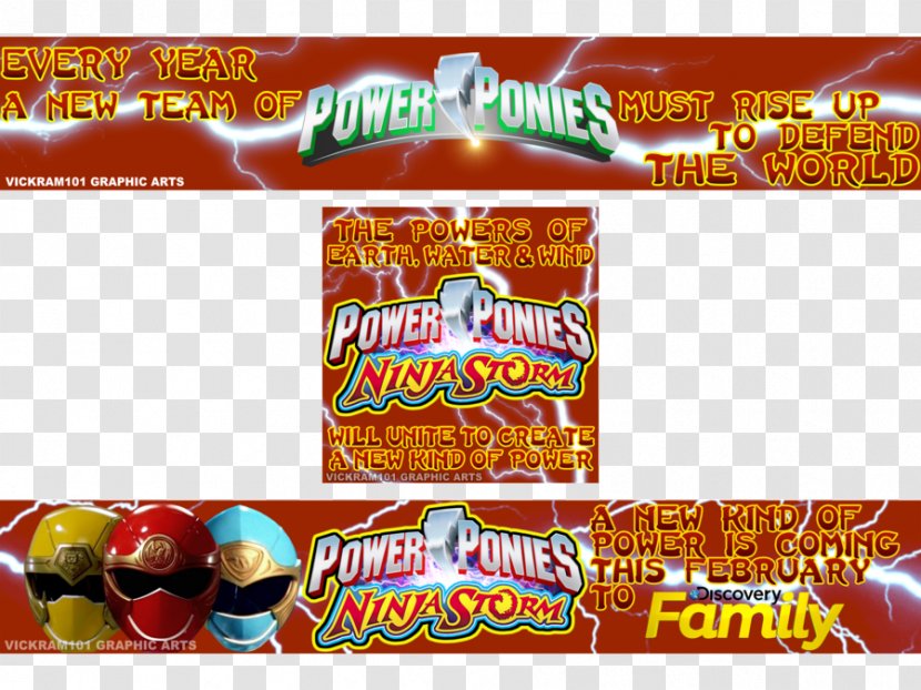 Cuisine Power Ponies Brand Ninja - Advertising - Saban Brands Transparent PNG