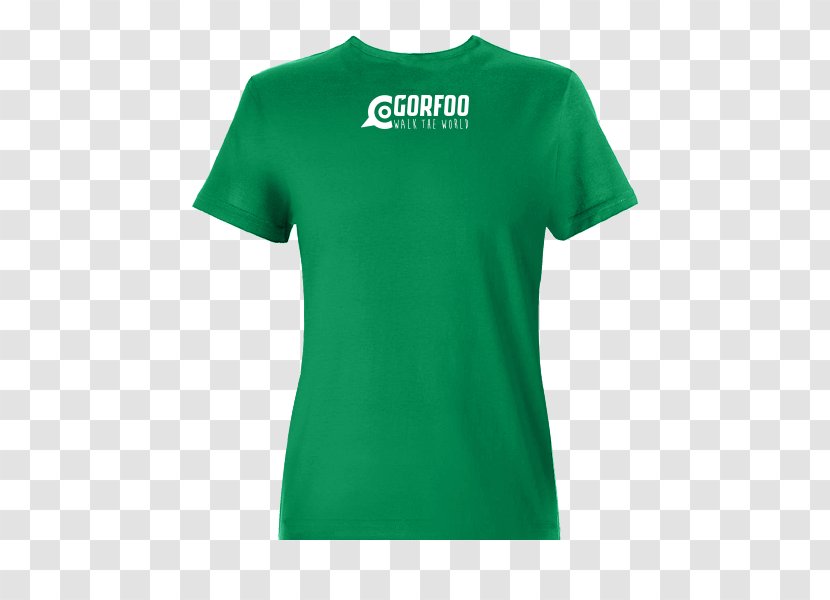 T-shirt Cotton Jersey Neckline Green - T Shirt Transparent PNG