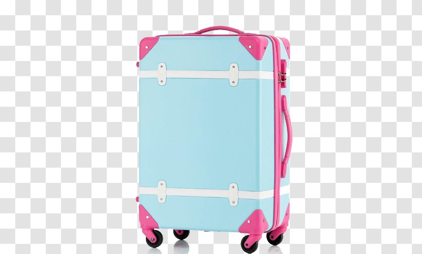 Baggage Suitcase Trolley Travel Hand Luggage - Magenta - Small Fresh Transparent PNG