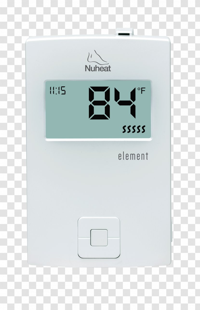 Programmable Thermostat Nuheat Element Underfloor Heating Electric - Floor Transparent PNG