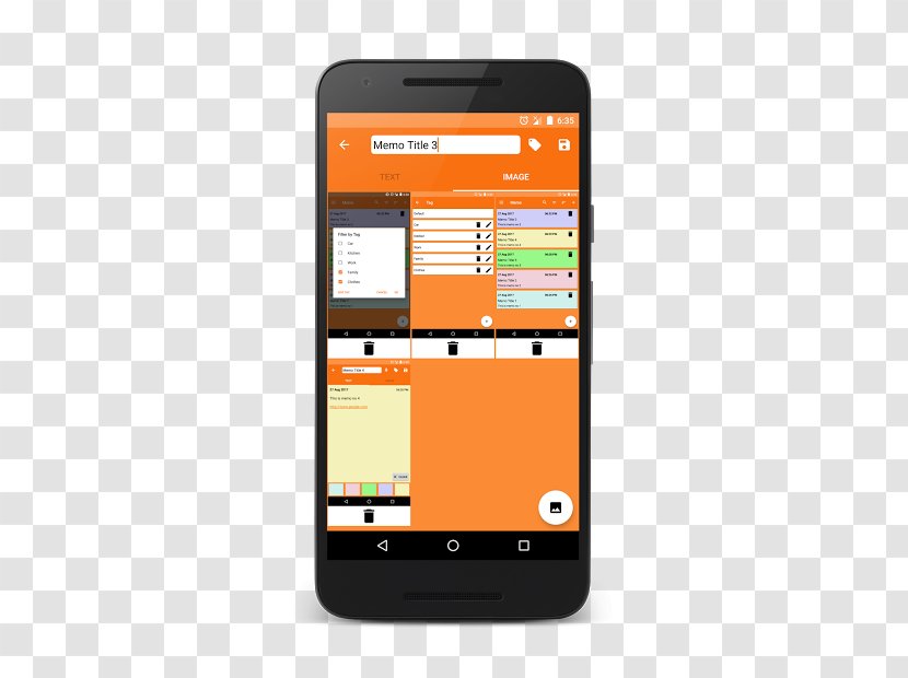 Feature Phone Smartphone Handheld Devices Multimedia - Orange Transparent PNG