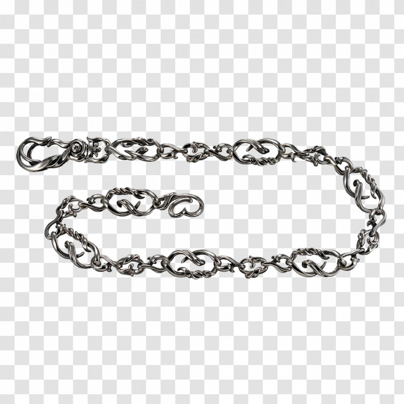 Chain Bracelet Silver Body Jewellery Transparent PNG
