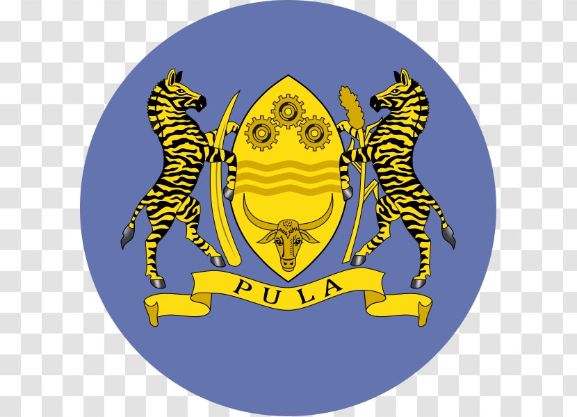 Toad Coat Of Arms Botswana Frog Vertebrate - Crest - Commonwealth Nations Transparent PNG