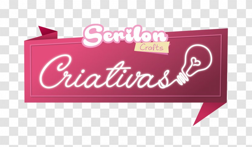 Logo Serilon Brazil Font Handicraft - Banner - Pink M Transparent PNG