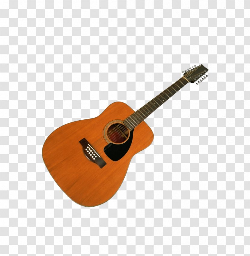 Twelve-string Guitar Gibson Hummingbird Chordophone Musical Instrument - Acoustic Electric - Brown Transparent PNG
