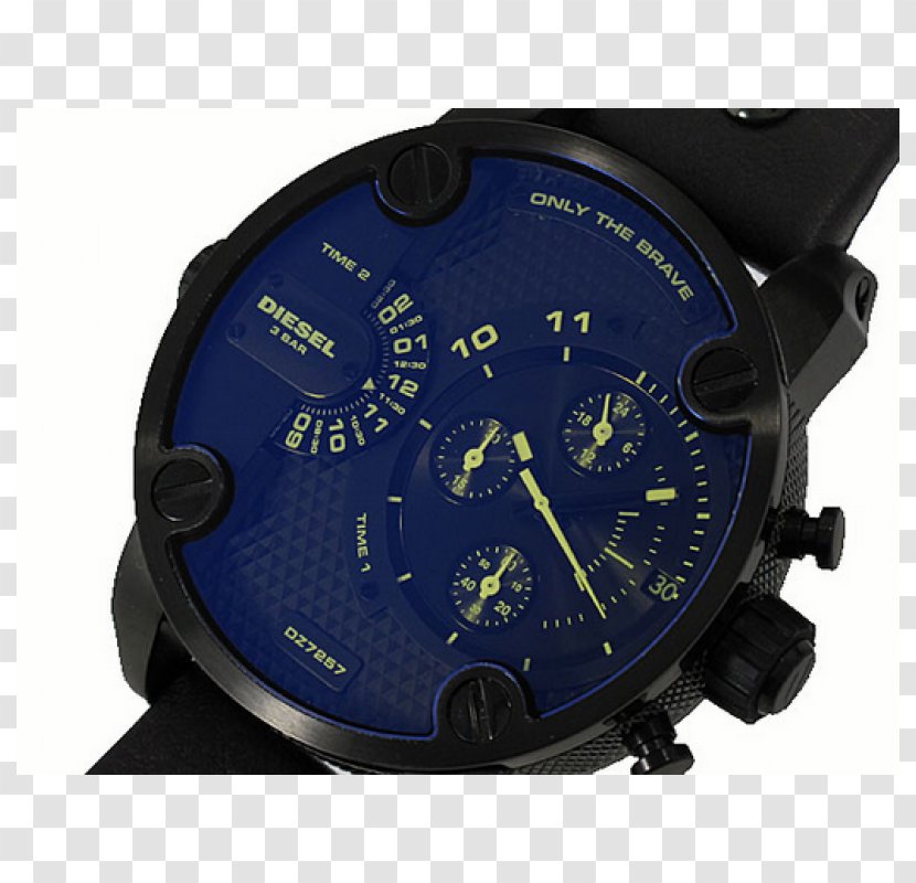 Diesel - Watch Strap - Dz7257 Little Daddy Chronograph ClockWatch Transparent PNG