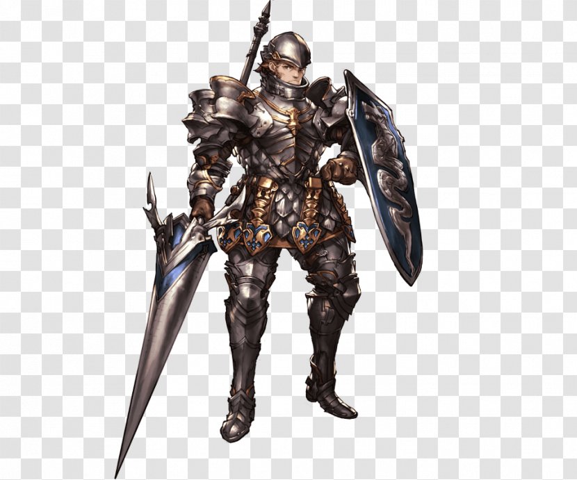 Granblue Fantasy Knight Dungeons & Dragons Pathfinder Roleplaying Game Body Armor - Pin - Spear Transparent PNG