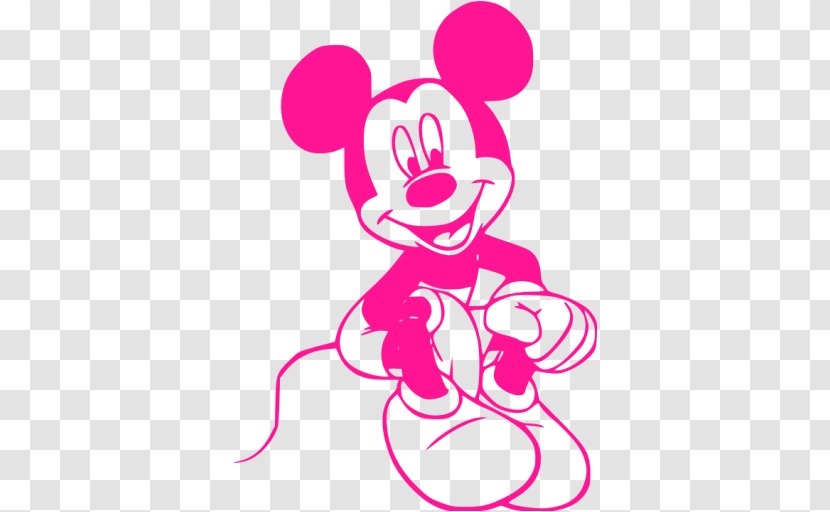 Minnie Mouse Mickey - Watercolor Transparent PNG