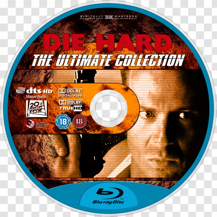 Die Hard With A Vengeance John McClane Trilogy Bruce Willis Blu-ray Disc - Television - Dvd Transparent PNG