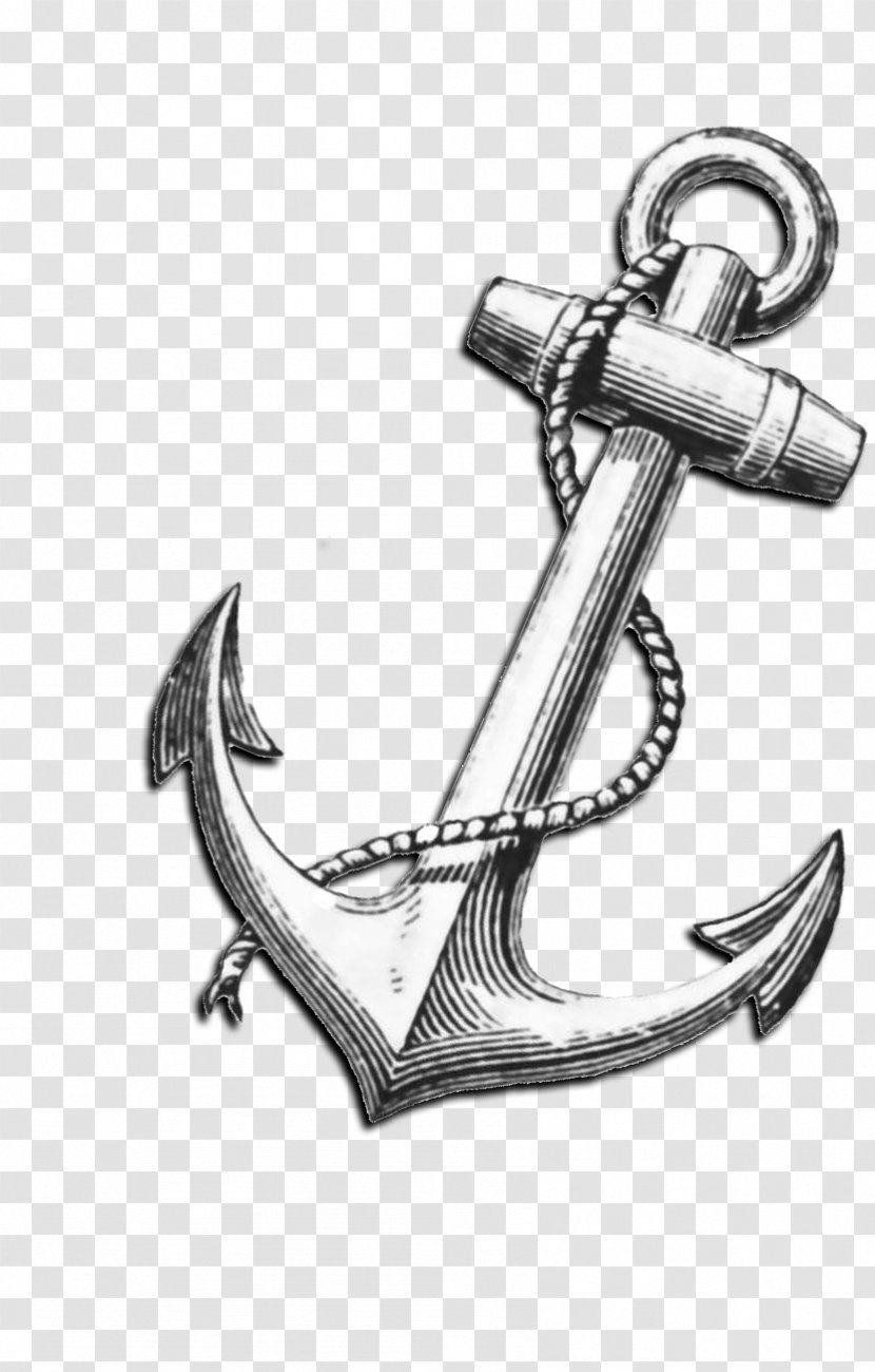 T-shirt Anchor Tattoo Printmaking Maritime Transport Transparent PNG