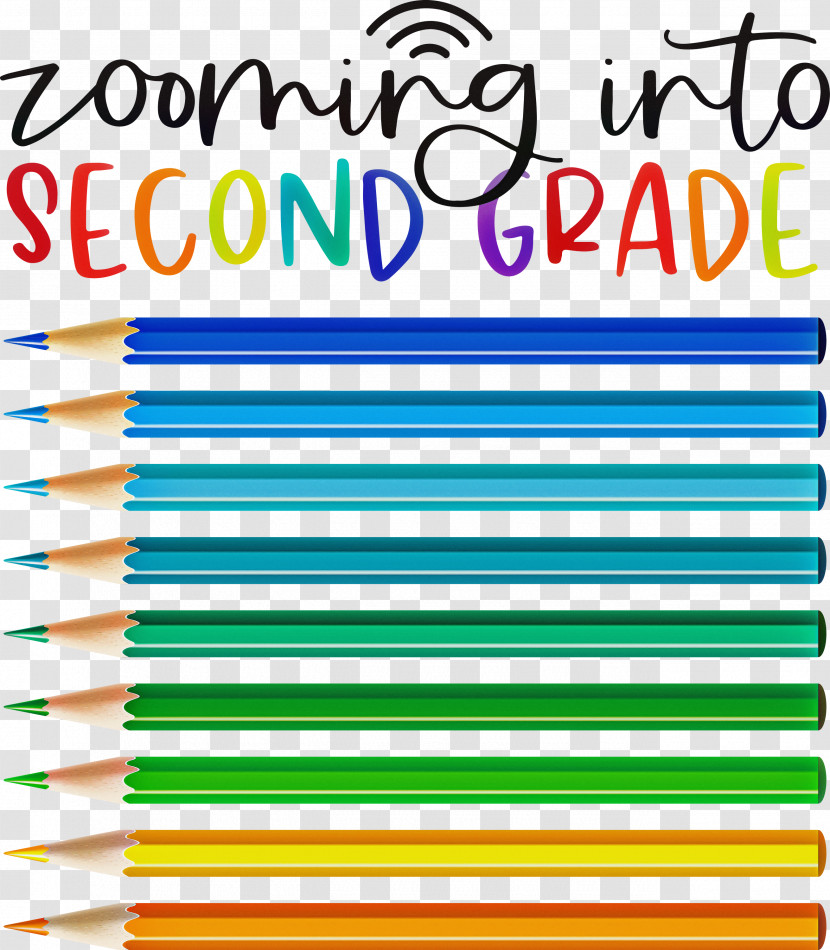 Back To School Second Grade Transparent PNG