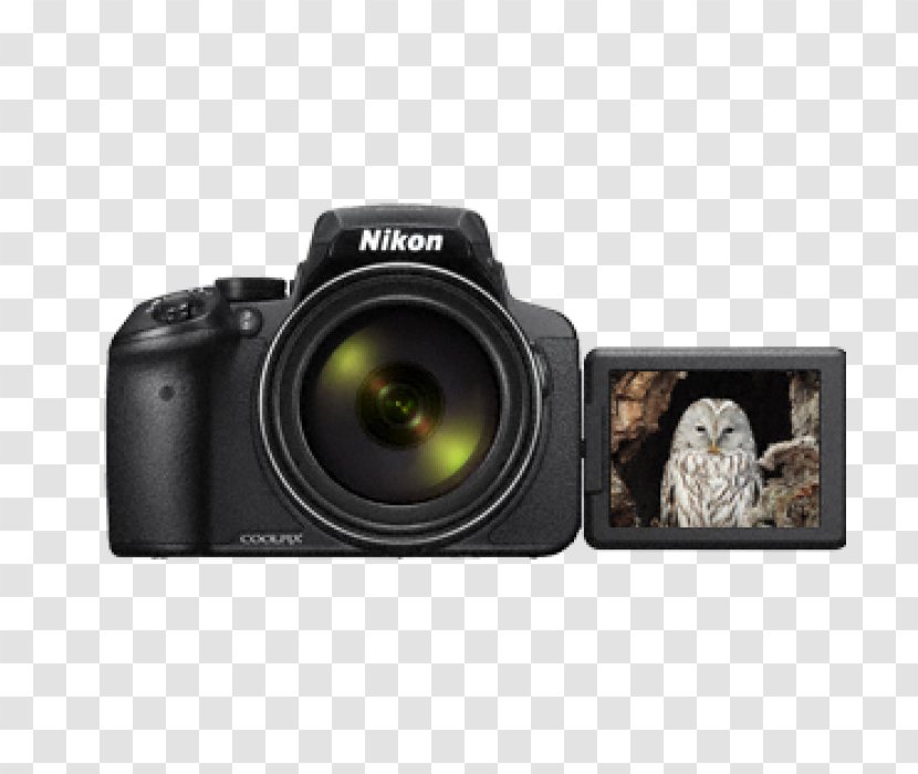 Nikon Coolpix P610 P900 16.0 MP Compact Digital Camera - Lens - Black COOLPIX B500Camera Transparent PNG