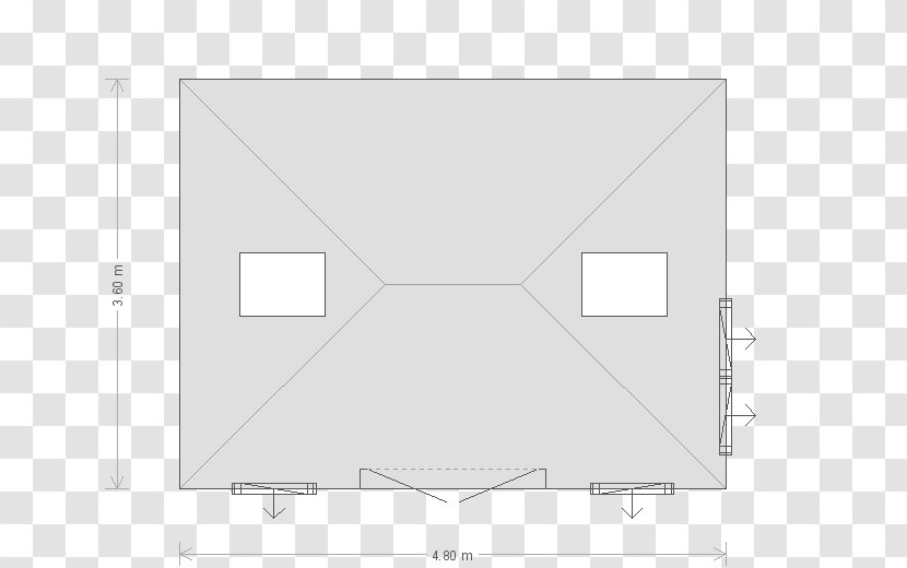 White House - Diagram - Outdoor Structure Transparent PNG