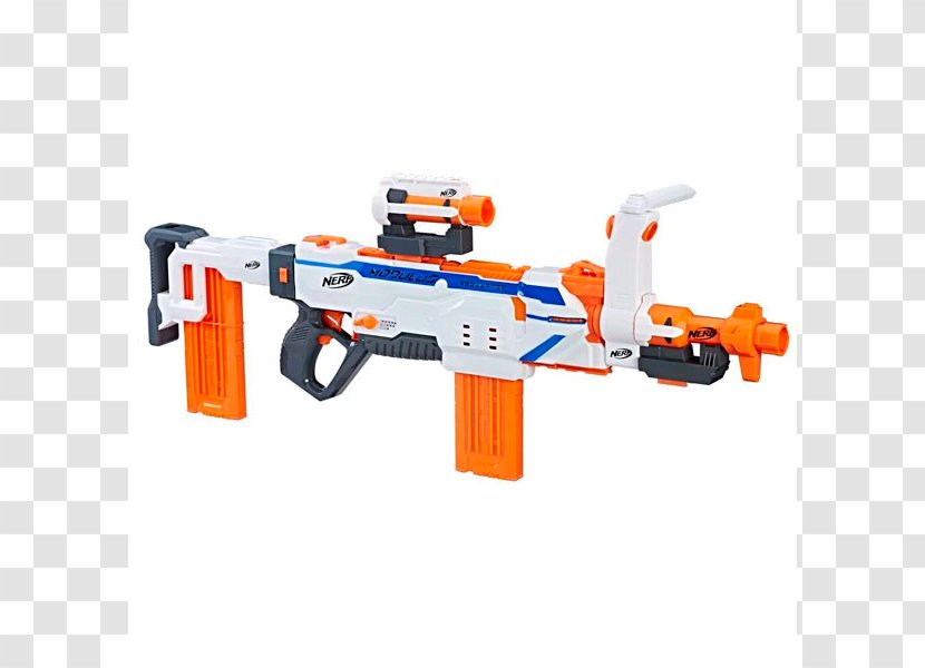 NERF N-Strike Modulus Regulator Blaster Amazon.com Toys“R”Us - Gun - Toy Transparent PNG