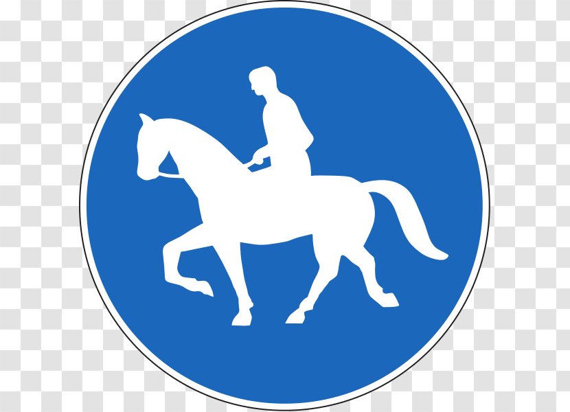 Traffic Sign Senyal Horse - Road - Logo Transparent PNG