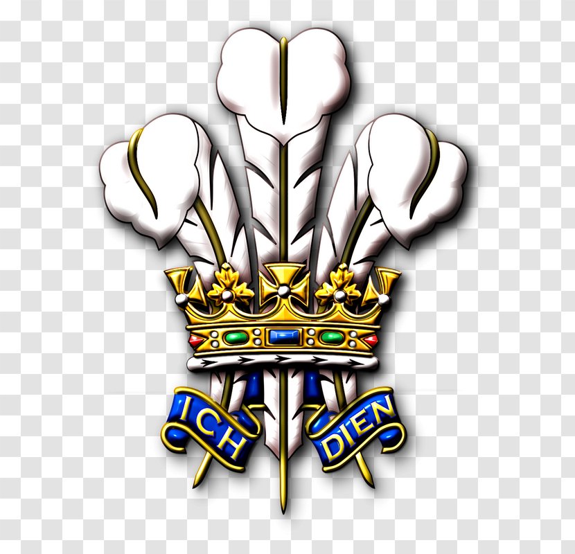 Prince Of Wales's Feathers England Coat Arms Briton Ferry English Heraldry - Brand Transparent PNG