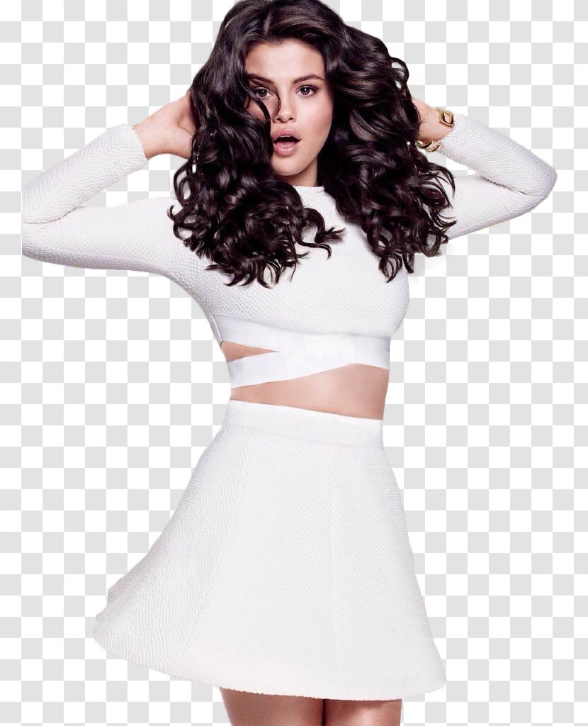 Selena Gomez Pantene Model Fashion Advertising - Day Dress Transparent PNG